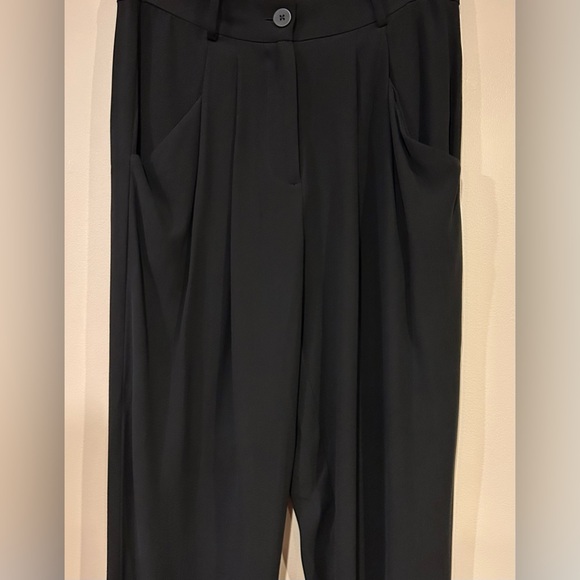 Eileen Fisher Silk Tapered Ankle Pants - Picture 10 of 14